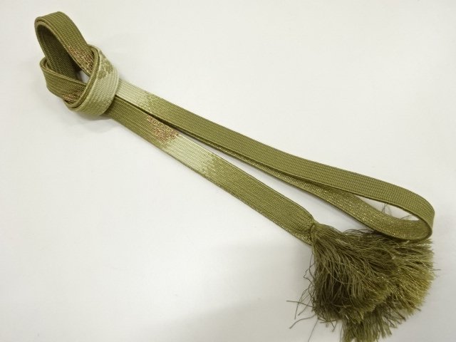 JAPANESE KIMONO / HAND-TIED OBIJIME CORD